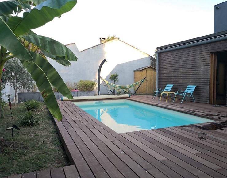 Photo Réalisation Design Terrasse Bois - Entreprise à Virelade