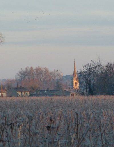 Photo de paysage, église, Virelade, Gironde, Nouvelle Aquitaine