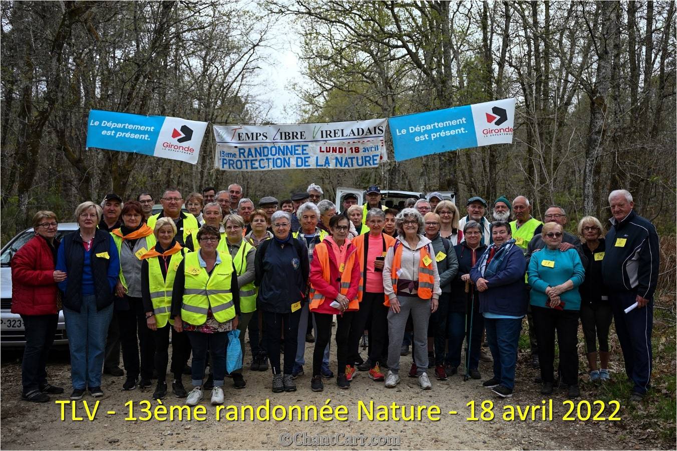 Photo 4 Participants Randonnée Nature - Virelade - TLV
