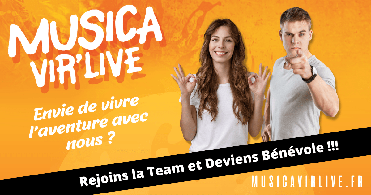 Facebook - Appel à bénévole pour le festival Musica Vir'live du 9 & 10 Septembre à Virelade