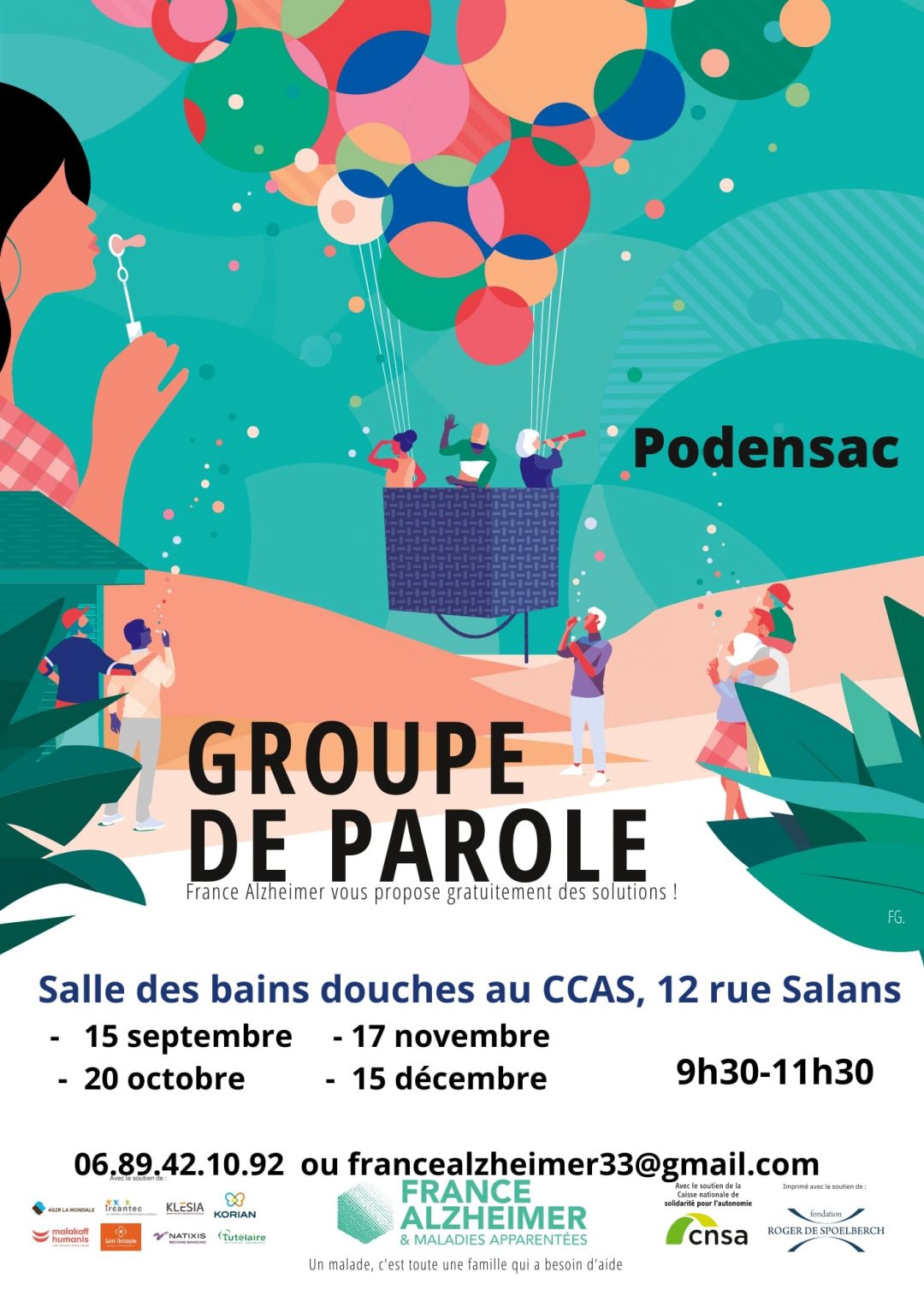 Virelade Groupe de Parole organisé par l