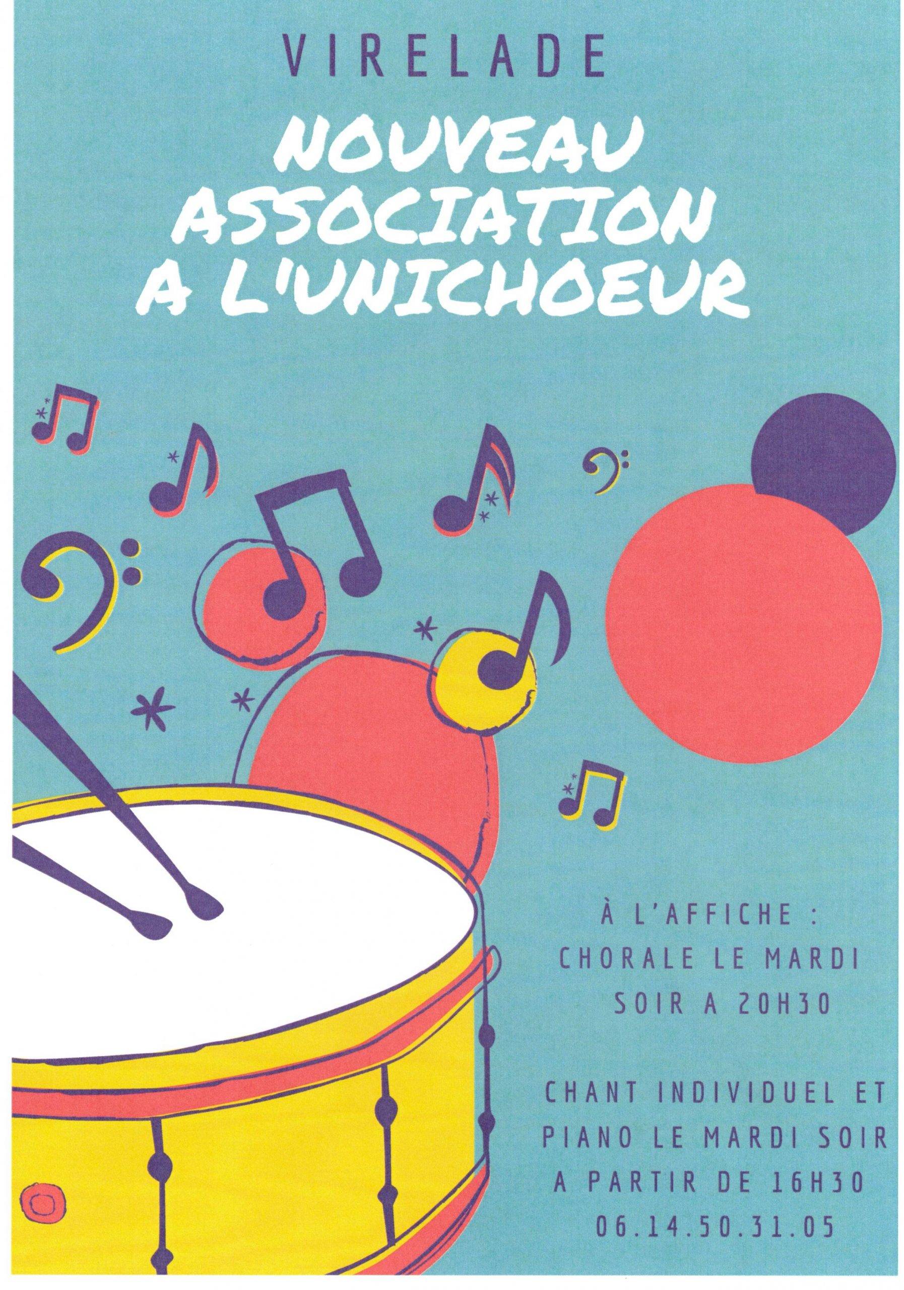 Rentrée Chorale Association à l'unichoeur - Virelade