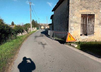 Photo Rue Nodoy avant Remise en sécurité de la toiture - Virelade