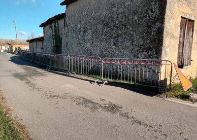 Photo 3 Rue Nodoy avant Remise en sécurité de la toiture - Virelade