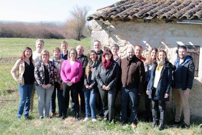 Photo de groupe - Conseil Municipal de la commune de Virelade