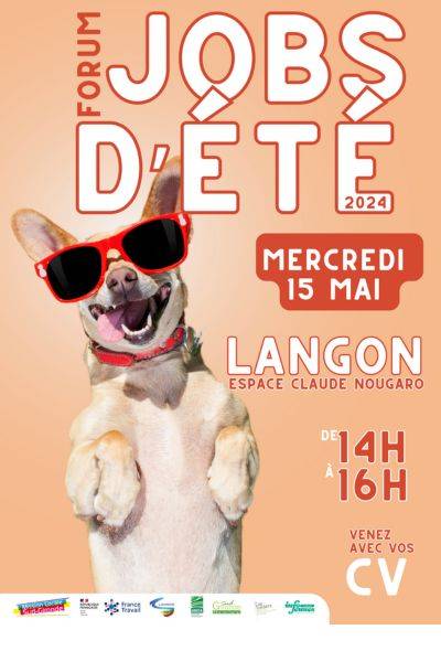 Illustration Actualité Forum Jobs d'été à Langon - Virelade