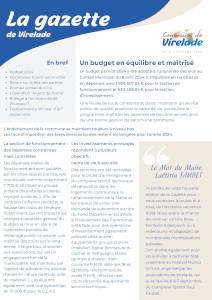 Aperçu Gazette de Virelade - N° 6 Juillet 2024
