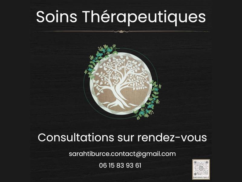 Illustration Entreprise Soins thérapeutiques Sarah Tiburce à Virelade