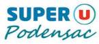 Logo Sponsor Super U Podensac du Festival Musica Vir'Live 2026 à Virelade
