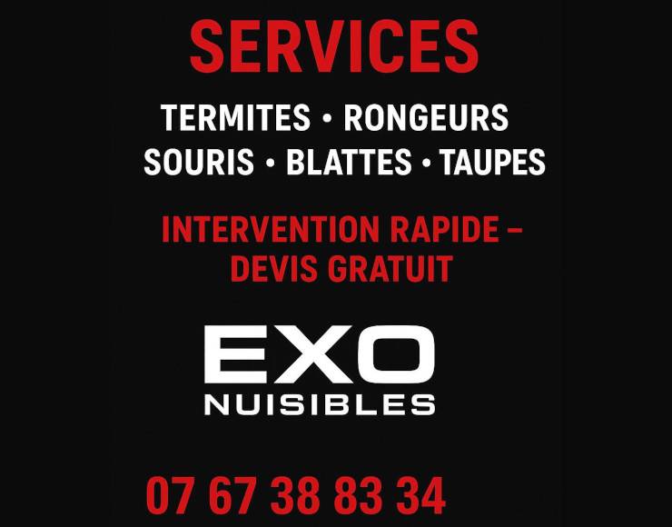 Illustration Entreprise Exo Nuisibles à Virelade