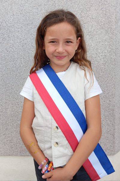 Photo Suzanne Claramunt Dubouilh - Maire Junior de Virelade