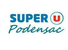 Logo Sponsor Super U Podensac du Festival Musica Vir'Live 2026 à Virelade
