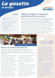 Gazette de la commune de Virelade - N° 14 Juillet 2026 Aperçu Gazette de Virelade - N° 14 Juillet 2026